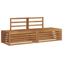 Ensemble de canapés d'extérieur 2 Pièce Naturel 565351565351