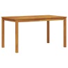 Ensemble de salle à manger pour jardin 5 pcs Marron 565357565357