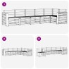 Ensembles de canapés 6 pcs Naturel Bois d'Acacia Massif 565366565366
