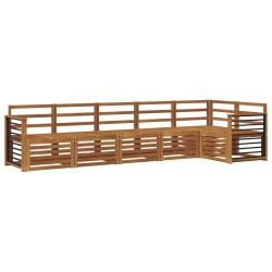 Ensembles de canapés 6 pcs Naturel Bois d'Acacia Massif 565367565367