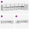 Ensembles de canapés 6 pcs Naturel Bois d'Acacia Massif 565378565378
