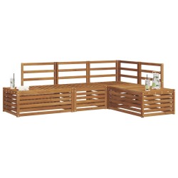 Ensemble de canapés d'extérieur 4 Pièce Naturel 565426565426