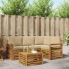Ensemble de canapés d'extérieur 5 pcs Naturel et Beige 565427565427