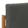 Ensemble de canapés d'extérieur 2 Pièce Naturel et Anthracite 565431565431
