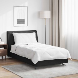 Duvet d'été simple avec oreiller 2 pcs Blanc Microfibre 565462565462