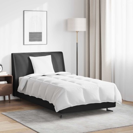 Duvet 2-en-1 avec oreiller 2 pcs Blanc Plume de canard 565468565468