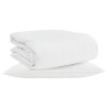 Duvet 2-en-1 avec oreiller 2 pcs Blanc Plume de canard 565474565474