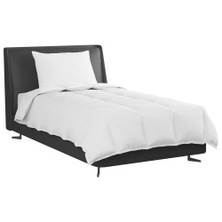 Duvet 2-en-1 avec oreiller 2 pcs Blanc Plume de canard 565475565475
