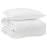 Duvet toutes saisons avec oreiller 2 pcs Blanc Microfibre 565483565483