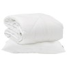 Duvet toutes saisons avec oreiller 2 pcs Blanc Microfibre 565499565499
