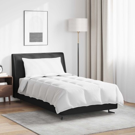 Duvet 2-en-1 avec oreiller 2 pcs Blanc Plume de canard 565542565542