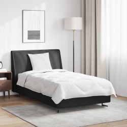 Duvet d'été simple avec oreiller 2 pcs Blanc Microfibre 565554565554