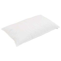 Duvet d'été simple avec oreiller 2 pcs Blanc Microfibre 565557565557