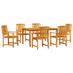 Ensemble de salle à manger pour jardin 5 pcs Marron 565572565572