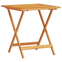 Ensemble bistro pliant 3 pcs Marron Bois d'Acacia Massif 565574565574