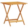 Ensemble bistro pliant 3 pcs Marron Bois d'Acacia Massif 565574565574
