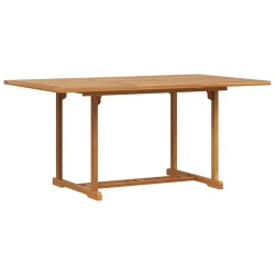 Ensemble de salle à manger pour jardin 5 pcs Naturel 565590565590