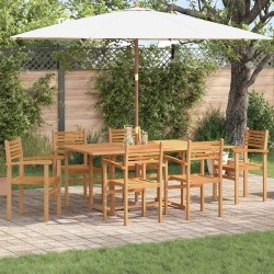 Chaise 6 pcs Marron 56 x 55 x 90,5 cm Bois de teck massif 565594565594