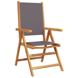 Ensemble de salle à manger pour jardin 5 pcs Anthracite 565597565597