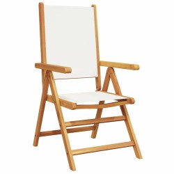 Ensemble de salle à manger pour jardin 5 pcs Blanc crème 565608565608