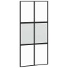 Porte coulissante avec kit de quincaillerie noir 102,5x205 cm 565668565668