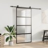 Porte coulissante avec kit de quincaillerie noir 102,5x205 cm 565677565677