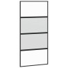 Porte coulissante avec kit de quincaillerie noir 102,5x205 cm 565677565677