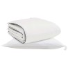 Duvet d'hiver avec oreiller 2 pcs Blanc Plume de canard 565678565678