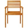Ensemble de salle à manger pour jardin 5 pcs Marron 565679565679