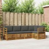 Ensemble de canapé d'angle 5 pcs Naturel et Anthracite 565681565681