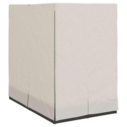 Transat double Blanc chaud 205 x 129 x 200 cm polyrotin 565695565695