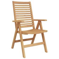 Chaise 4 pcs Marron 64,5 x 52 x 108 cm Bois de teck massif 565696565696