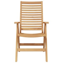 Chaise 4 pcs Marron 64,5 x 52 x 108 cm Bois de teck massif 565696565696