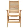 Chaise 4 pcs Marron 64,5 x 52 x 108 cm Bois de teck massif 565696565696