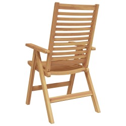 Chaise 4 pcs Marron 64,5 x 52 x 108 cm Bois de teck massif 565696565696