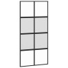 Porte coulissante avec kit de quincaillerie noir 102,5x205 cm 565698565698