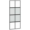 Porte coulissante avec kit de quincaillerie noir 90x205 cm 565699565699