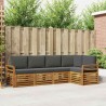 Ensemble de canapé d'angle 5 pcs Naturel et Anthracite 565717565717