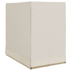 Transat double Réglable Beige 205 x 129 x 200 cm polyrotin 565745565745