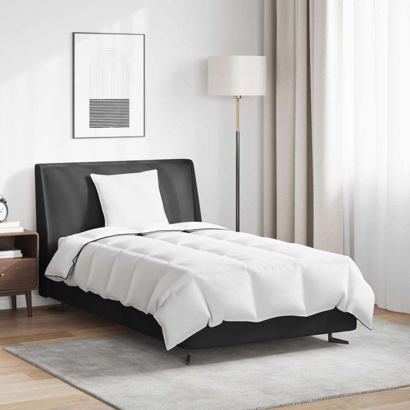 Duvet d'hiver avec oreiller 2 pcs Blanc Plume de canard 565748565748