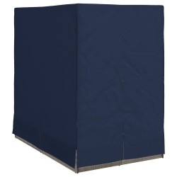 Transat double Réglable Noir 205 x 129 x 200 cm polyrotin 565758565758