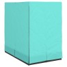 Transat double Réglable Turquoise 205 x 129 x 200 cm polyrotin 565760565760