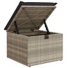 Ensemble de Canapés avec coussin Gris clair polyrotin 565936565936