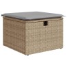 Ensemble de Canapés 5 pcs Beige et Gris clair polyrotin 565938565938