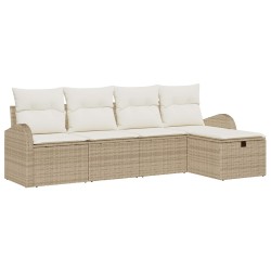 Ensemble de Canapés avec coussin Beige et crème polyrotin 565939565939