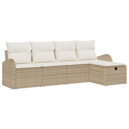 Ensemble de Canapés avec coussin Beige et crème polyrotin 565939565939