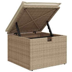 Ensemble de Canapés avec coussin Beige et crème polyrotin 565939565939