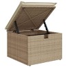 Ensemble de Canapés avec coussin Beige et crème polyrotin 565939565939