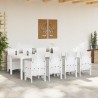 Ensemble de salle à manger pour jardin 9 pcs Gris clair 566086566086