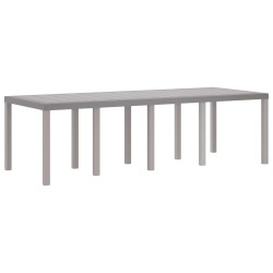 Ensemble de salle à manger pour jardin 9 pcs Blanc 566103566103
